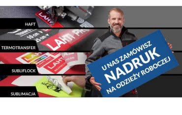 Zamów nadruk na odzieży roboczej